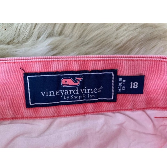 VINEYARD VINES Red Straight Leg Casual Ankle Pants - Picture 4 of 4